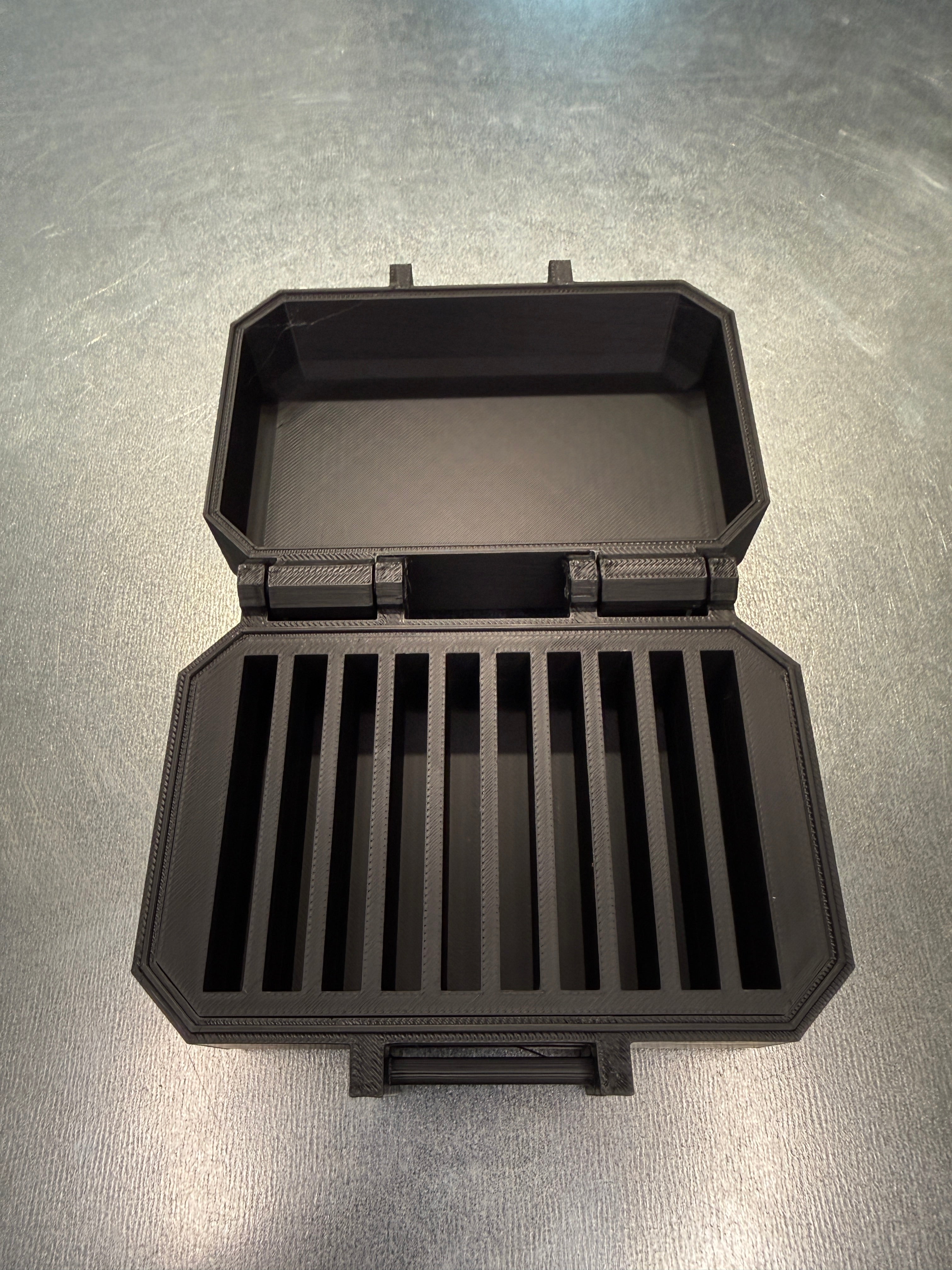 1 oz Silver Bar Box — Snap-Close Case for 10 Bars