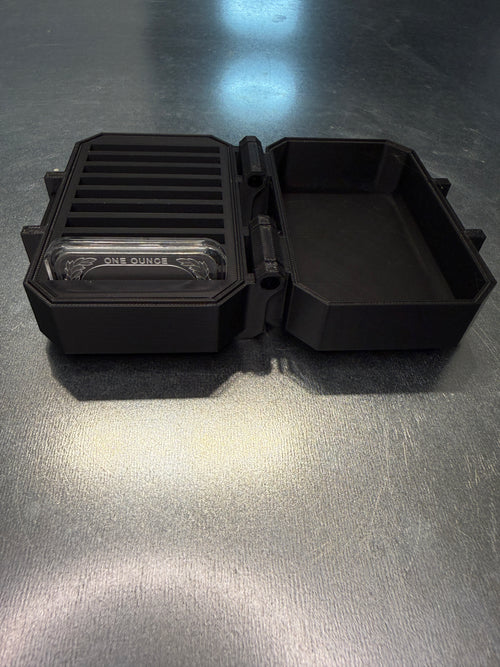 1 oz Silver Bar Box — Snap-Close Case for 10 Bars