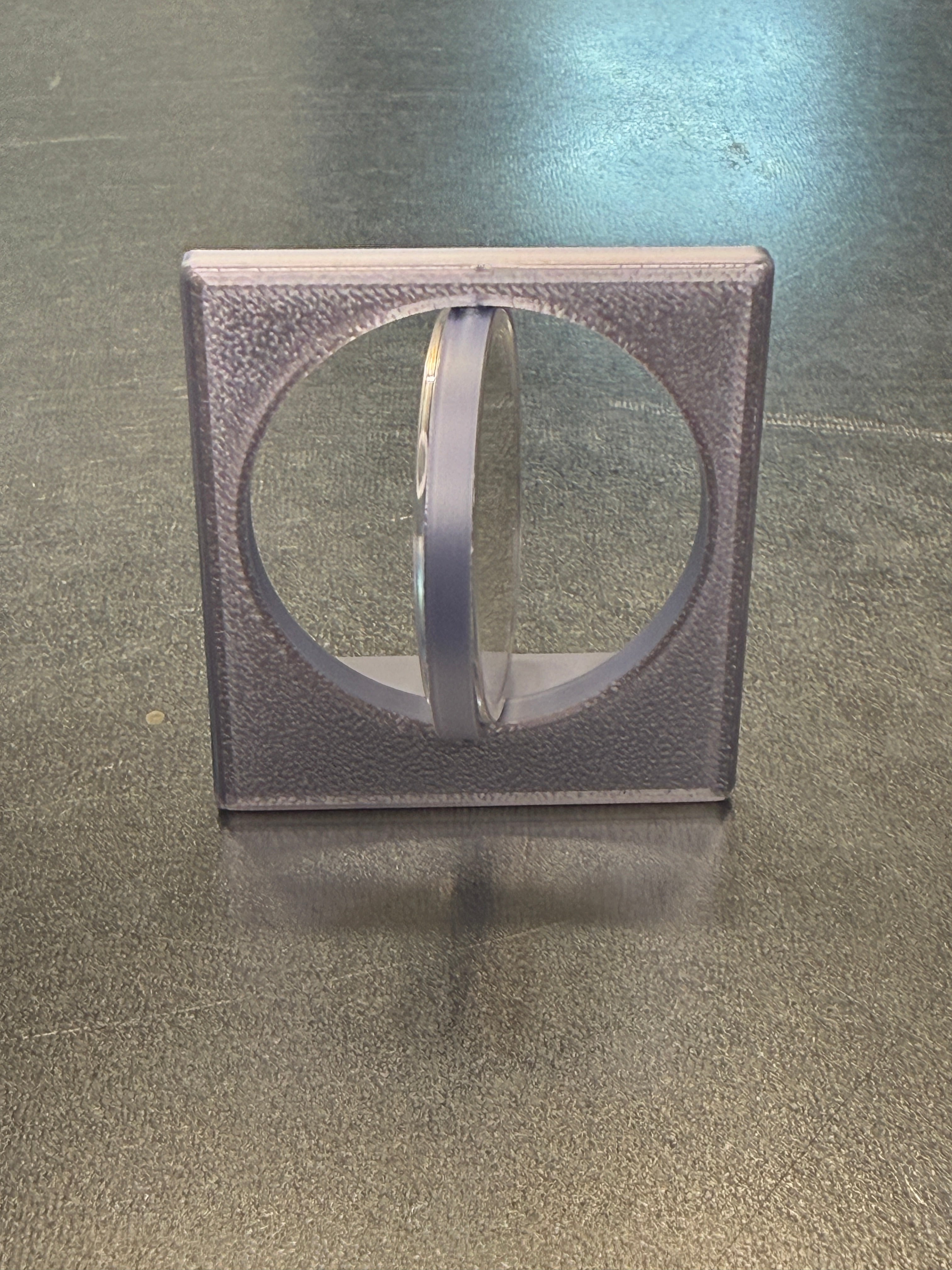 Rotating Coin Display Stand — 45mm Cased Coins