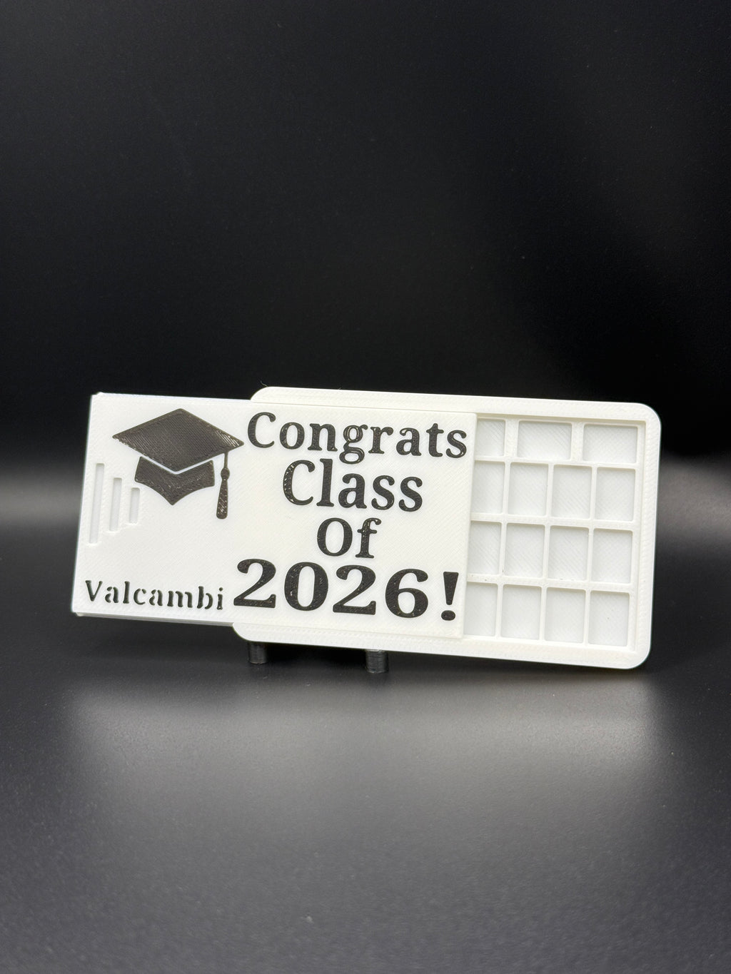 Congrats Grad Valcombi Wallet — Holds 33 1g Bars
