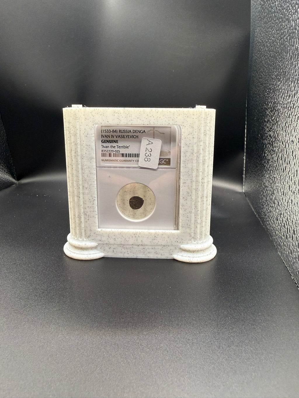 Slab Display — 4-Sided Stand with Interior Storage